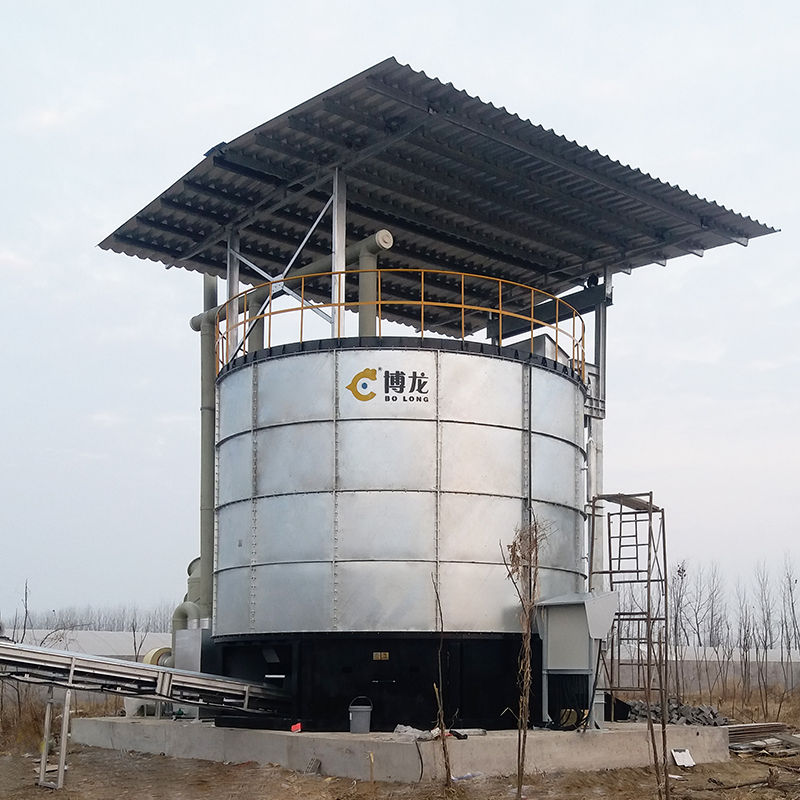 efficient composting tank for pig manure